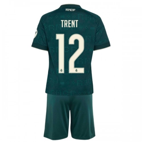 Ensemble Maillot Real Madrid Trent Alexander-Arnold 12 Exterieur 2026-27 Enfant Ensemble Maillot Real Madrid Trent Alexander-Arnold 12 Exterieur 2026-27 Enfant
